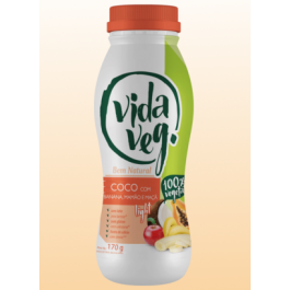 Iogurte Vida Veg Coco com Banana, Mamão e Maçã - 170g
