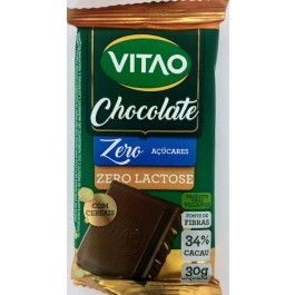 Chocolate com Cereais Zero Lactose Vitao - 30gr