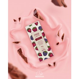 CocoLate 55% Cacau Frutas Vermelhas Mammoth - 30gr