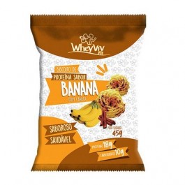 Biscoito Banana Fit WheyViv - 45gr