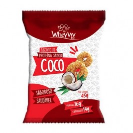 Biscoito Coco Fit WheyViv - 45gr