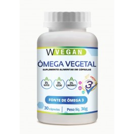 Ômega 3 Vegetal WVegan - 60cp
