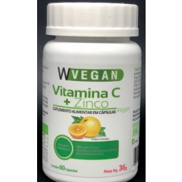 Vitamina  C 500mg + Zinco WVegan - 60cp 