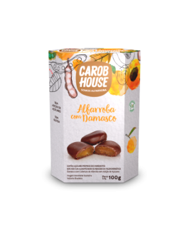 Alfarroba com Damasco Carob House - 100gr
