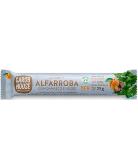 Alfarroba com Damasco e Nozes Carob House - 30gr