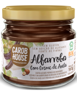 Creme de Avelã com Alfarroba  Carob House - 165gr