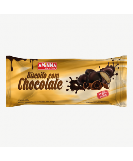 Biscoito com Chocolate Aminna - 100gr