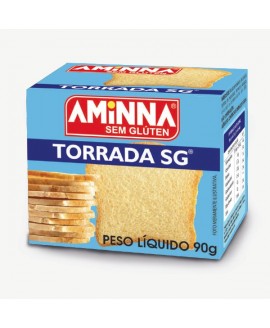 Torrada Sem Glúten Aminna - 90gr