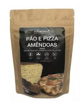 Mistura Pão e Pizza de Amendoa Low Carb Bellamêndoa - 170gr