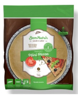 Massa Mini Pizza Bem Nutrir - 130gr