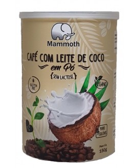 Café com Leite de Coco em Pó Mammoth - 150gr
