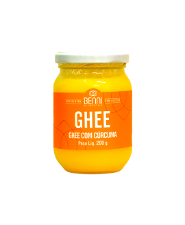 Manteiga Ghee Vegana Com Cúrcuma - 200gr