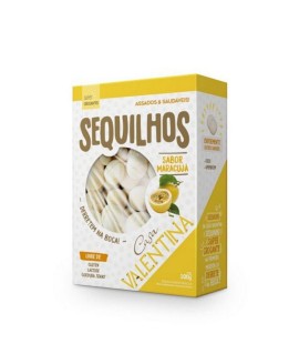 Sequilhos Maracujá Casa Valentina - 100gr