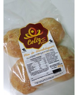 Pão de Hamburguer Celiz Sem Glúten  - 400gr
