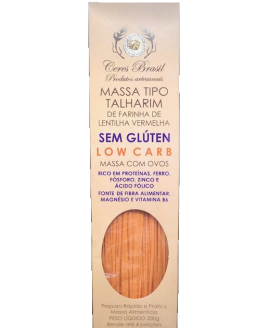 Talharim Lentilha Vermelha Ceres Brasil - 200gr