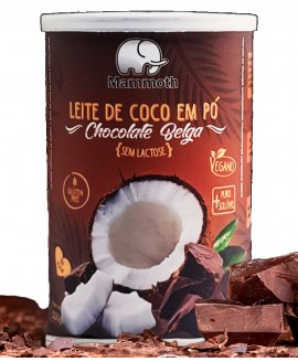 Leite de Coco Chocolate Belga Mammoth - 150gr