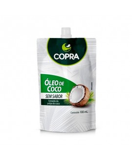 Óleo de Coco Sem Sabor Copra Stand Pouch - 100ml