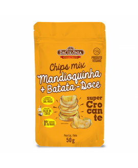 Chip Mandoquinha + batata Doce Da Colonia - 50gr