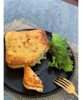 Soufflé Low Carb de Frango Olive Alimentação Low Carb