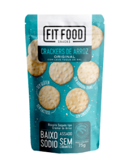 Cracker de Arroz Natural Fit Food - 75gr