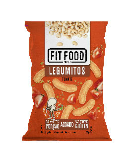 Legumitos Sabor Tomate e Ervas Fit Food - 33gr
