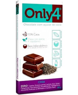 Chocolate Only4 Nibs Cacau Genevy - 80gr