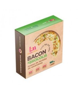 Pizza Low Carb Bacon com Brocólis Gulowseimas - 180gr