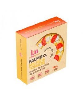Pizza Low Carb Palmito com Milho e Tomate Gulowseimas - a80gr