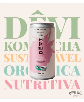 Kombucha Abacaxi e Gengibre Dêvi – 269ml