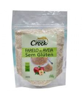 Farelo de Aveia Leve Crock sem Glúten - 200gr