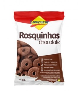 Rosquinha Chocolate Lowçucar - 150gr