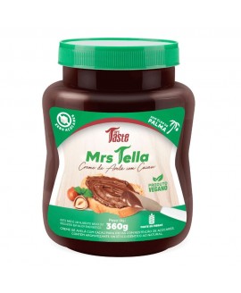 Mrs Tella Creme Chololate Avelã Mrs Taste - 360gr