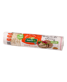 Biscoito de Arroz Mini Sem Glúten Vegano Kodilar - 80g