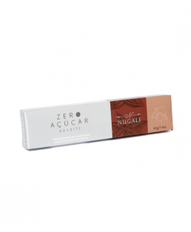 Chocolate Zero Açúcar ao Leite Nugali - 40g