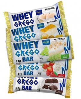 Barra Whey Grego Nutrata - 40gr
