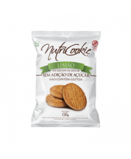 Cookie Limão Sem Adição de Açúcar Nutripleno - 120gr