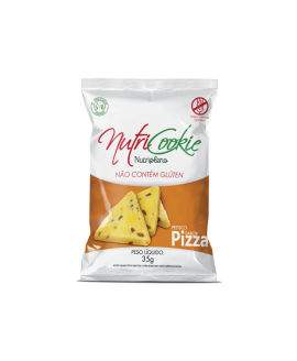 Petisco Salgado Nutricookie Pizza Nutripleno - 120gr