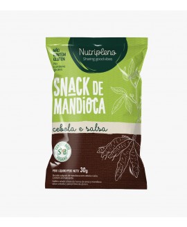 Snack Mandioca Cebola e Salsa Nutripleno - 30gr