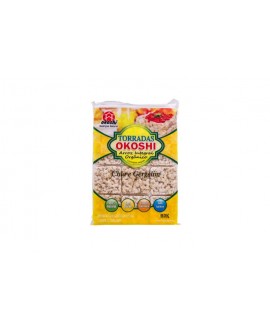 Torrada de Arroz Integral Orgânico com Chia e Gergelim Okoshi - 75gr