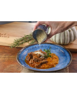 Carne de Panela com Purê de Cabotiá Olive Alimentação Low Carb