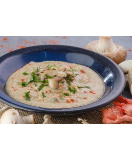 Sopa Creme de Cogumelos Picante Olive Alimentação Low Carb