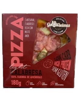 Pizza Low-Carb Calabresa Gulowseimas - 180gr