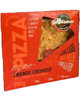 Pizza Low-Carb Frango Cremoso Gulowseimas - 180gr