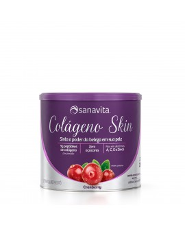 Colágeno Skin Cranberry Sanavita – 200gr
