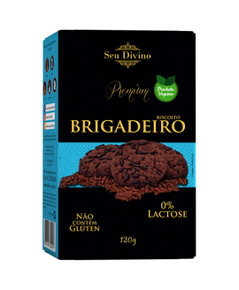 Biscoito Brigadeiro Seu Divino - 120gr
