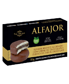 Alfajor Branco Seu Divino - 80gr