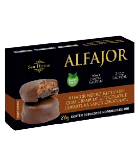 Alfajor Negro Seu Divino - 80gr