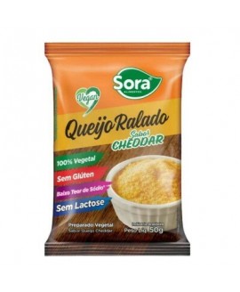 Queijo Ralado Vegetal Cheddar Sora - 50gr