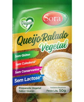 Queijo Ralado Vegano Parmesão Sora - 50gr