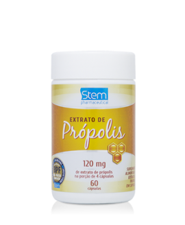 Extrato de Própolis Stem Novalatina 120mg - 60cp